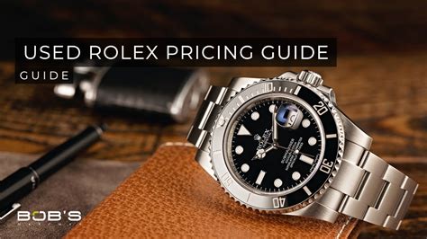 used rolex price guide